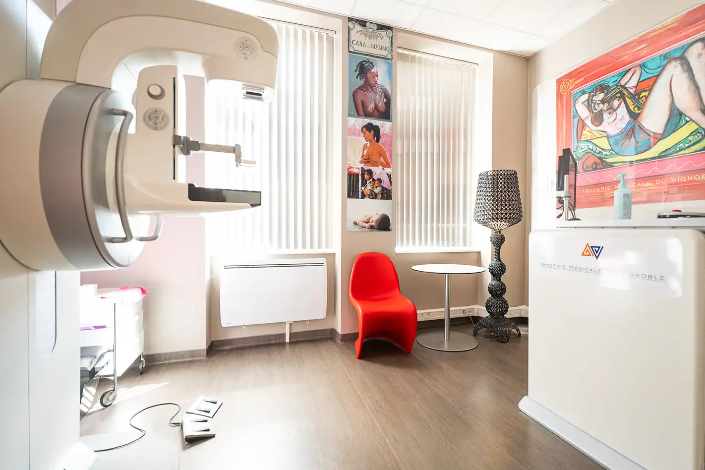 Photo immobilier montrant un cabinet de docteur