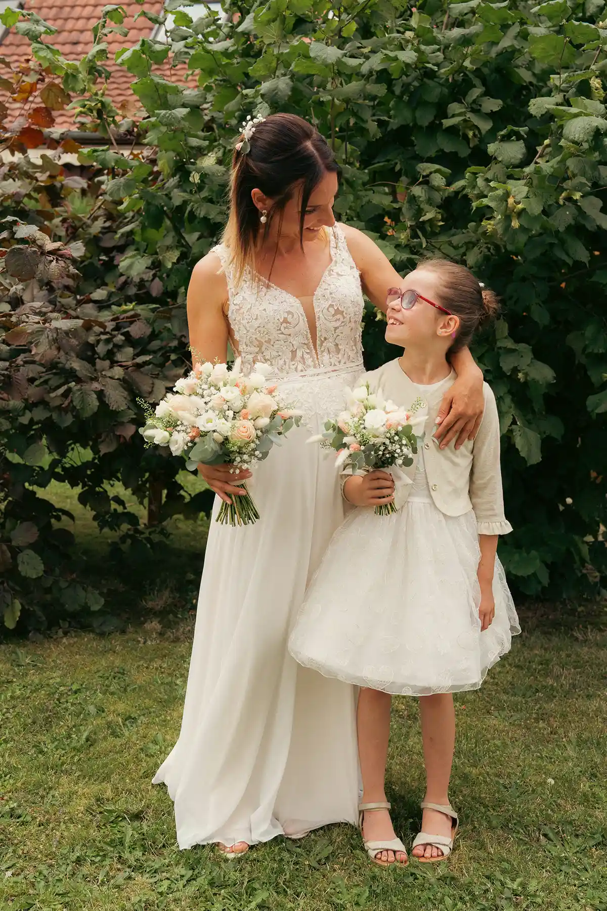 la mariée et sa fille