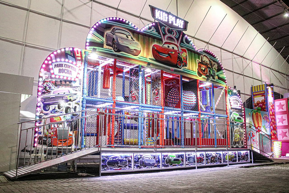 Kidplay Carros - Brinquedo Parque de Diversões