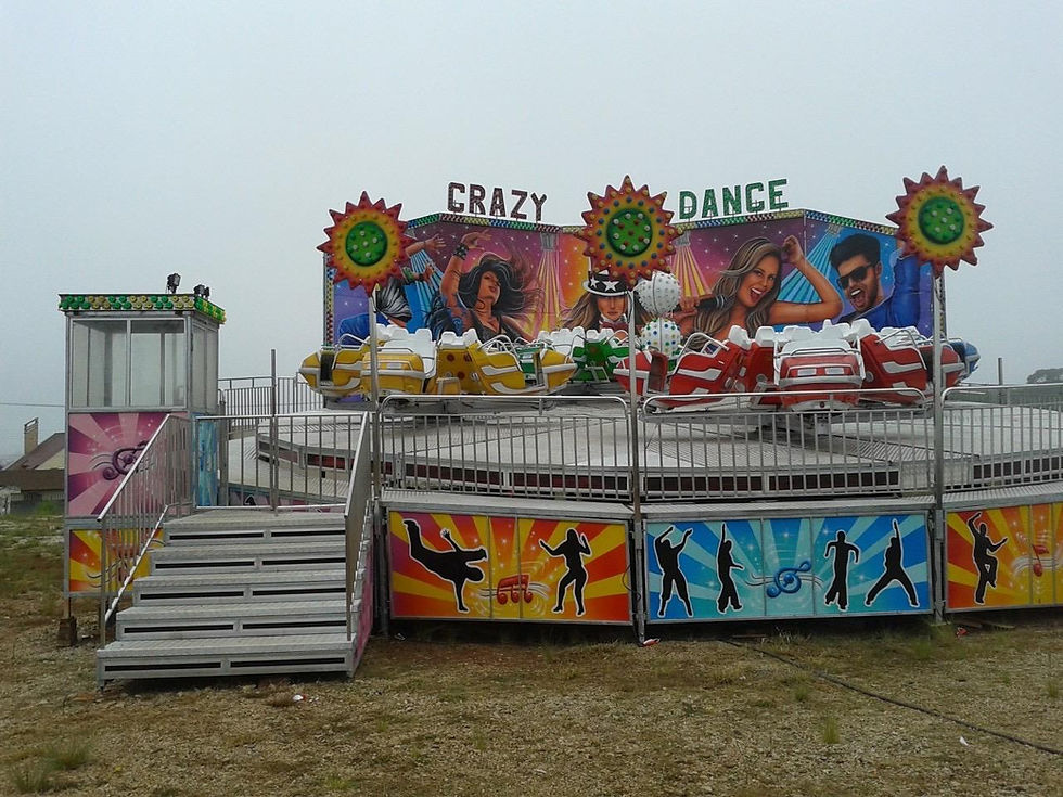 Crazy Dance - Brinquedo Parque de Diversões