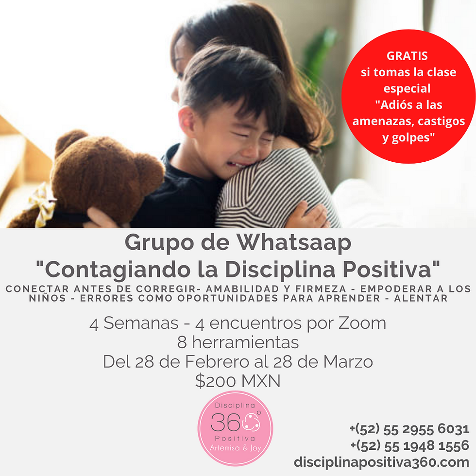 Grupo de Whatsaap: Contagiando la Disciplina Positiva