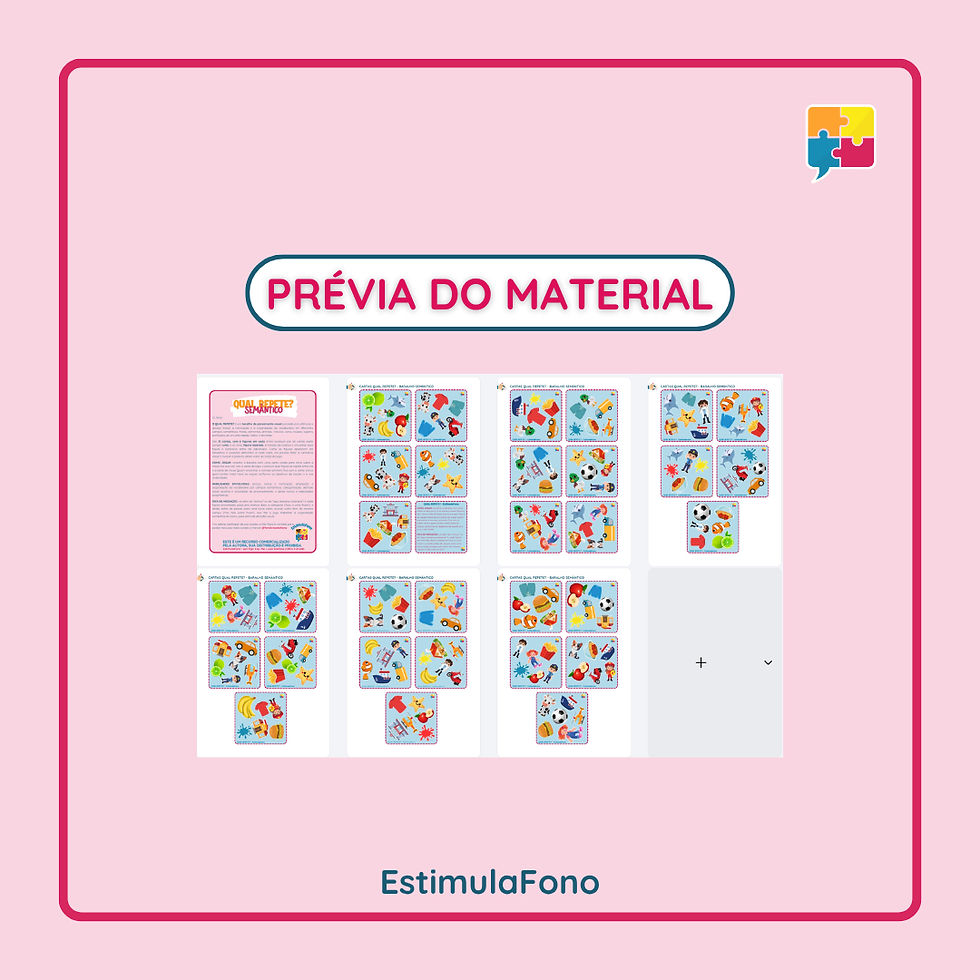 Miniatura: Qual repete?- semântica