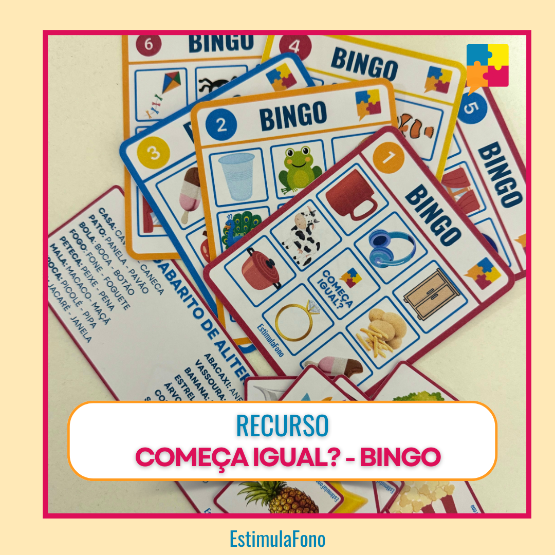 Começa igual? - Bingo