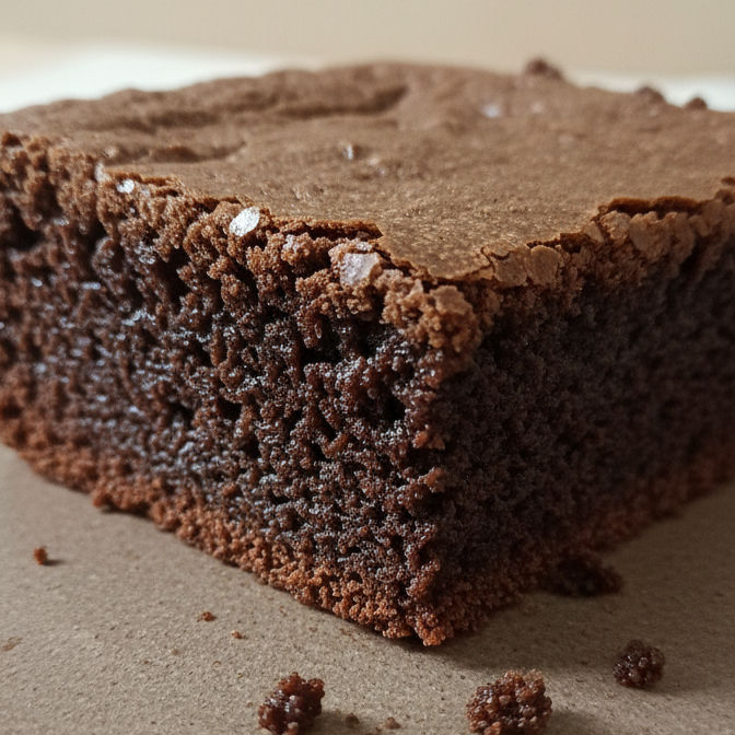 Brownie sin gluten con harina de mbocaja de Cultivo Nativo