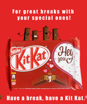 KitKat Product Poster Design