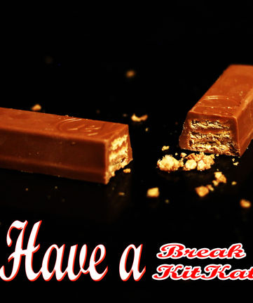 KitKat Product Poster Design
