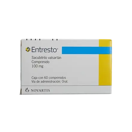 Thumbnail: Entresto 100 mg Sacubitril + Valsartan 60 ud Comprimidos