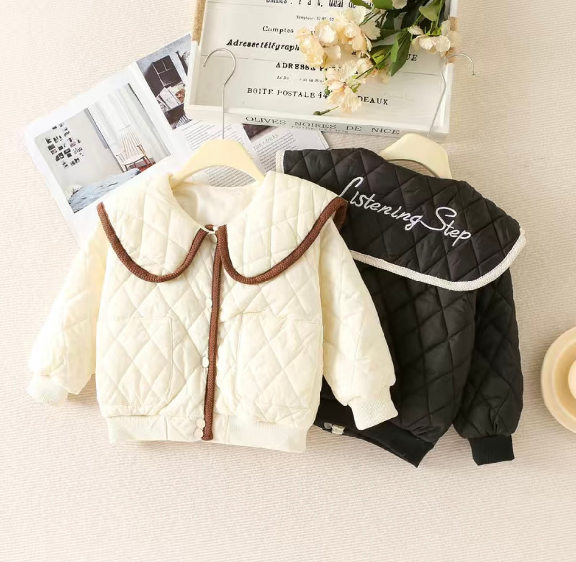 ガールズエレガントダウンジャケット