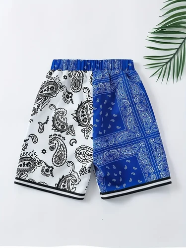 ペイズリー柄ハーフパンツ | select shop Ciala