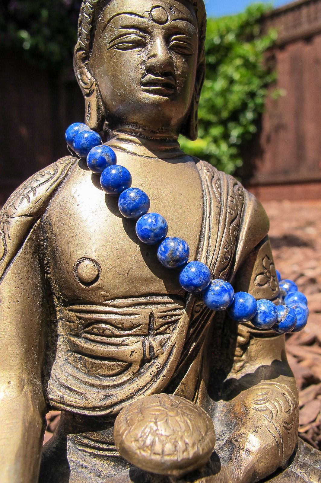 Lapis Lazuli 8mm Stretch Bracelet