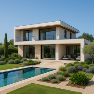 Maison contemporaine à La Roquette-sur-Siagne