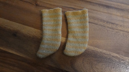 American Girl ~ Kirsten Meet socks