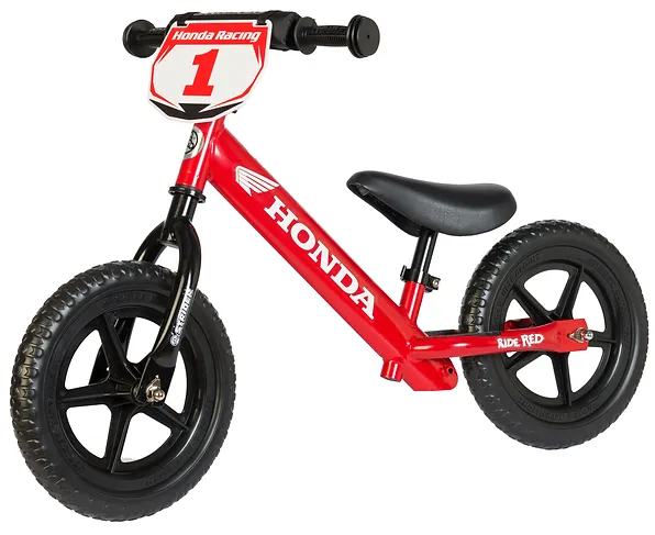 strider bike number plate