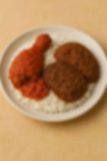 Ayam sambal & Beef Rendang