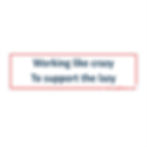 Thumbnail: Working Like Crazy Bumper Sticker