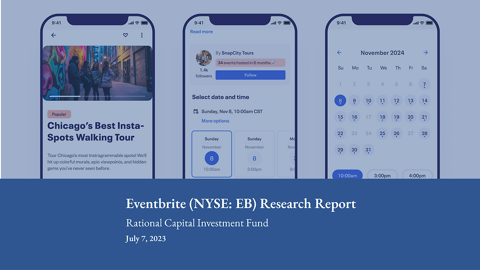 Eventbrite (NYSE:EB) Research Report