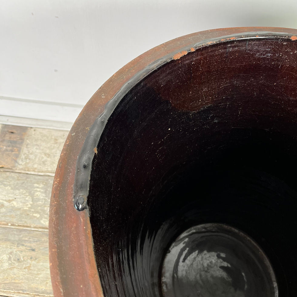 Thumbnail: Large Victorian Welsh Dairy Bowl