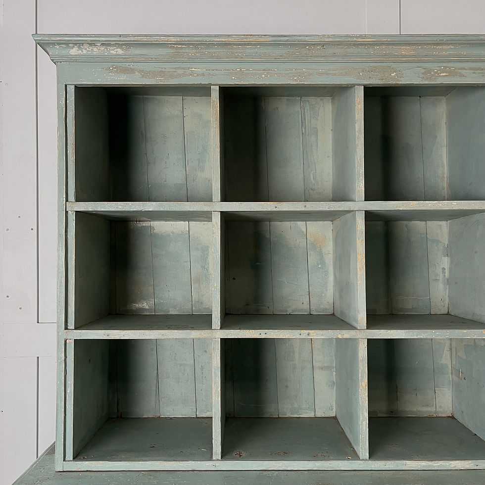 Thumbnail: Large 19th C. French Pine Apothecary Cabinet