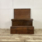 Thumbnail: Large Early 20th C. Pine Carpenters Chest