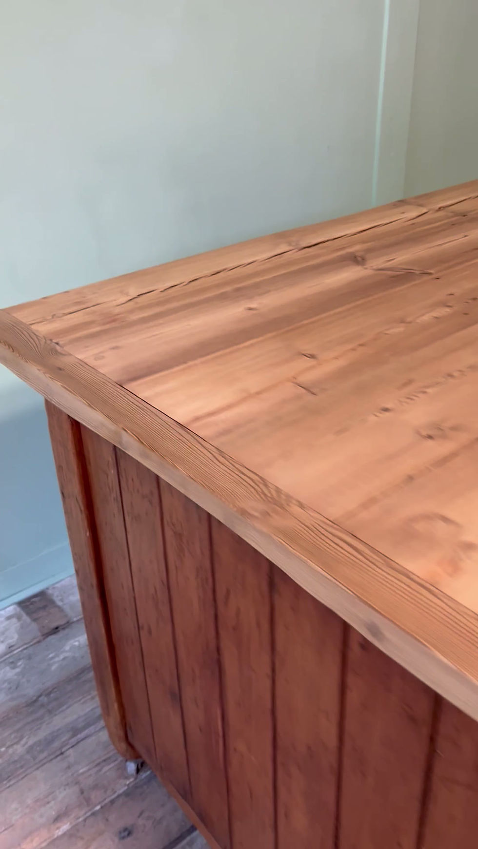 Thumbnail: Early 20th C. Pine Bakery Table No.12
