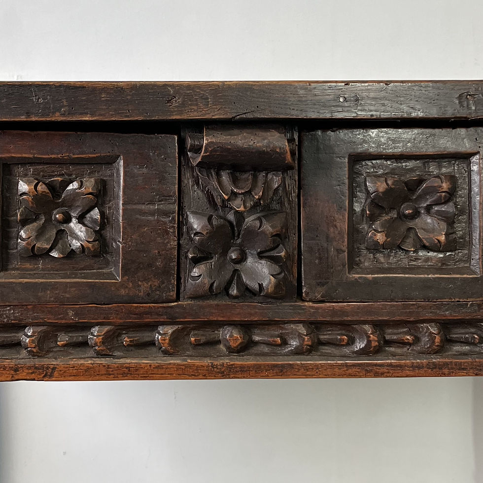 Thumbnail: 19th C. Spanish Walnut Console Table