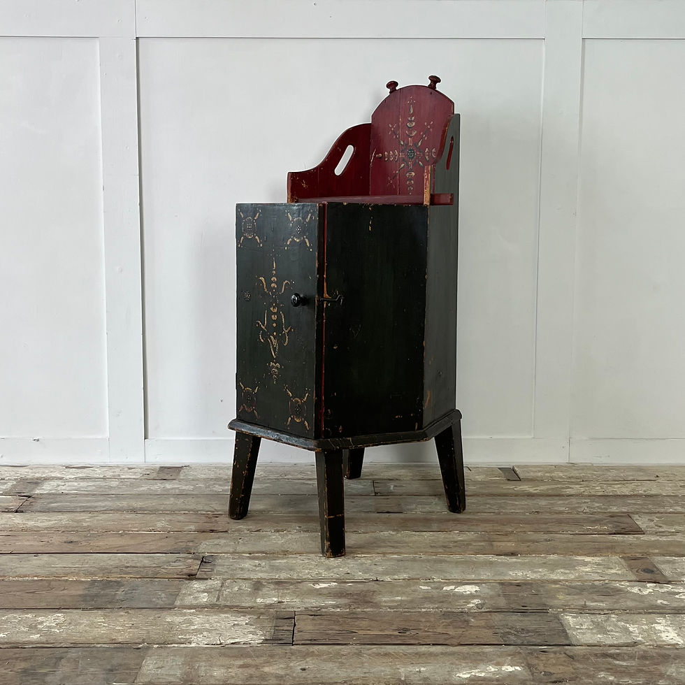 Thumbnail: 19th C. European Painted Child High Chair