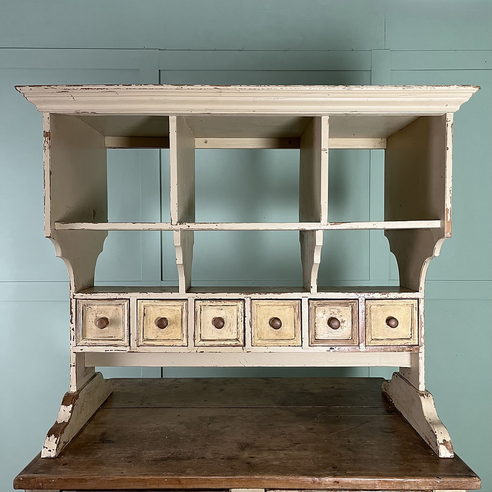 Thumbnail: Double-sided Pine Kitchen Prep Station