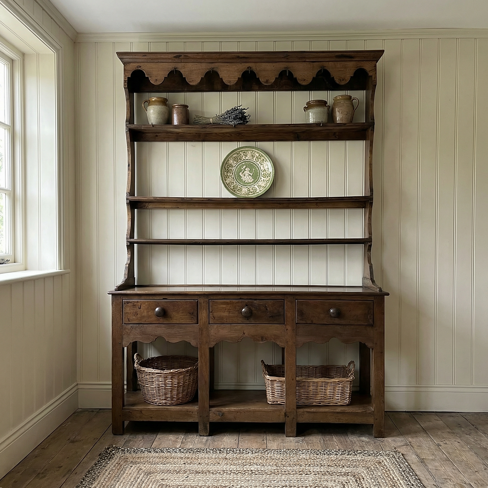 18th C. Carmarthenshire Oak Dresser
