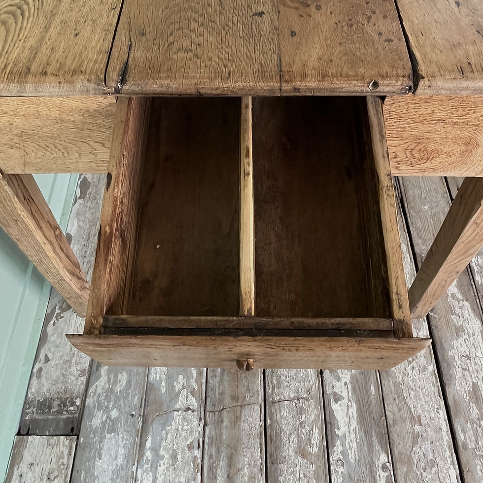 Thumbnail: Early 19th C. French Oak Bakers Prep Table