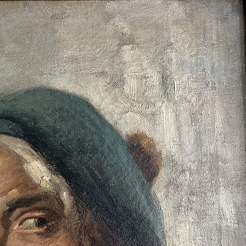Thumbnail: Portrait of Italian Fisherman Signed Rafaelle Frigerio
