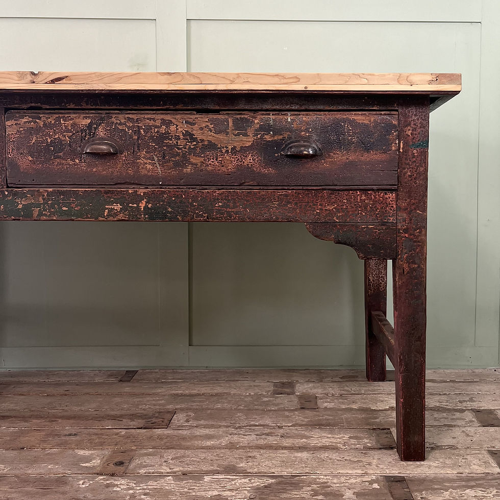 Thumbnail: Early 19th C. Pine Serving Table