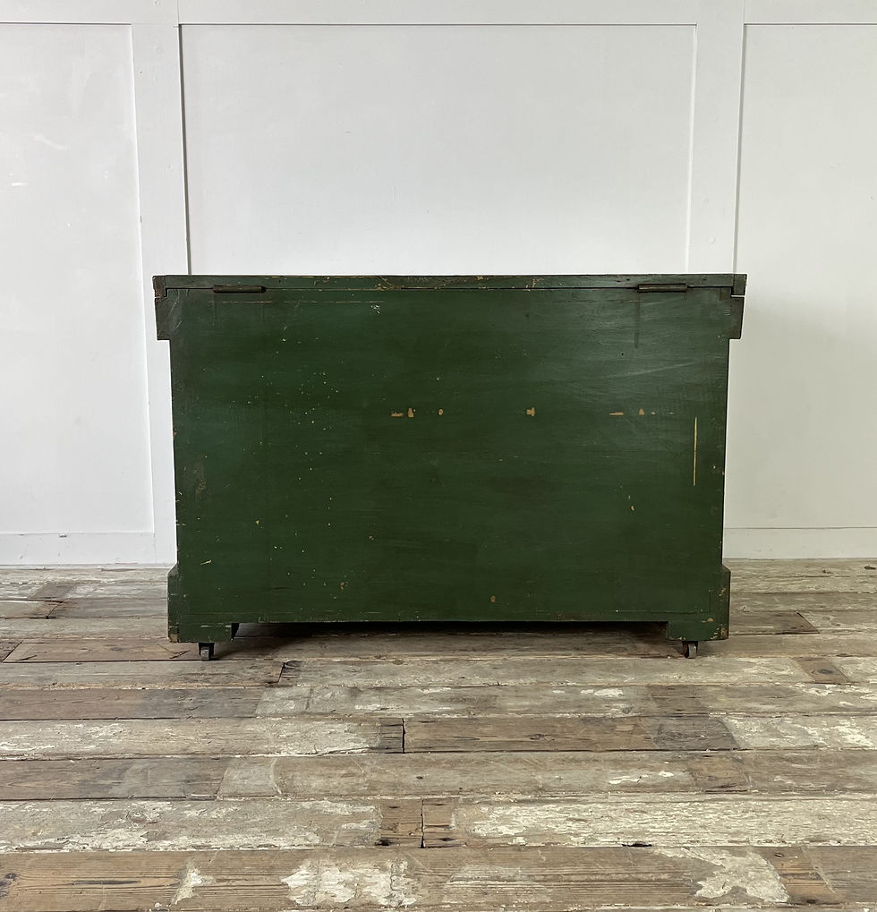 Thumbnail: Large Early 20th C.  Pine Carpenters Chest