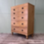 Early Victorian Pine Chest of Drawers