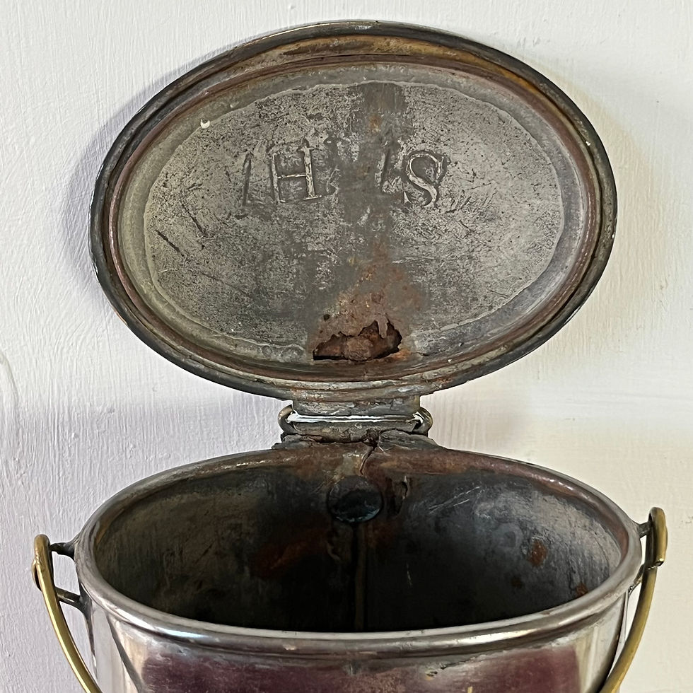 Thumbnail: Victorian Cream and Milk Can 15 cm