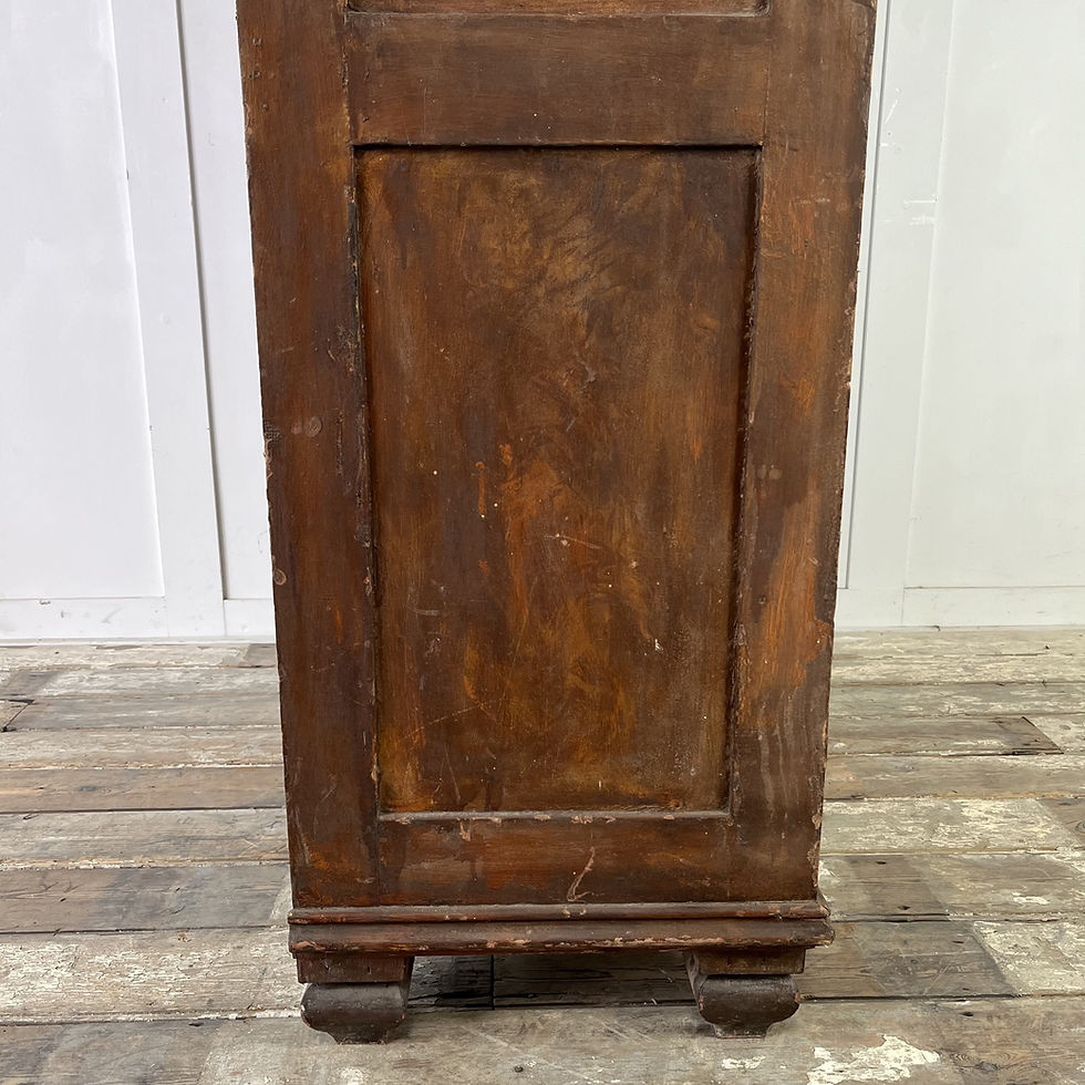 Thumbnail: 19th C. Painted Pine Cupboard