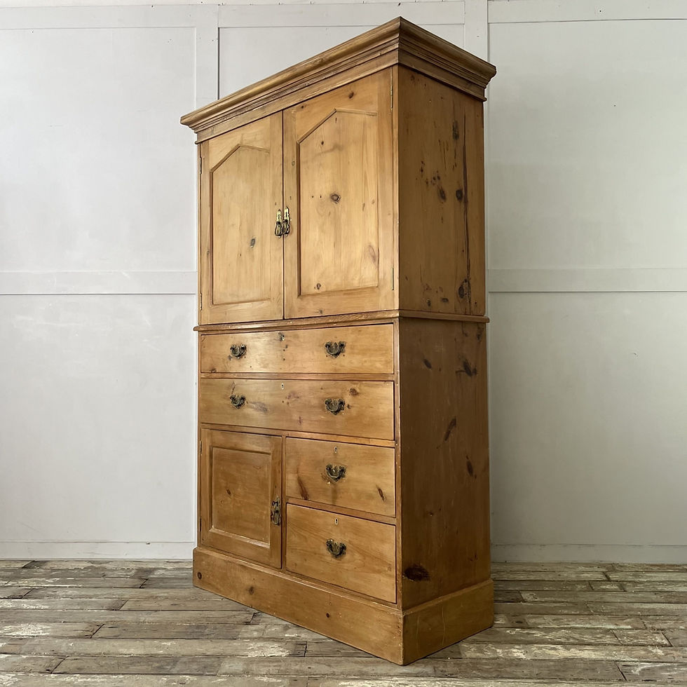 Thumbnail: Victorian Pine Housekeepers Cupboard