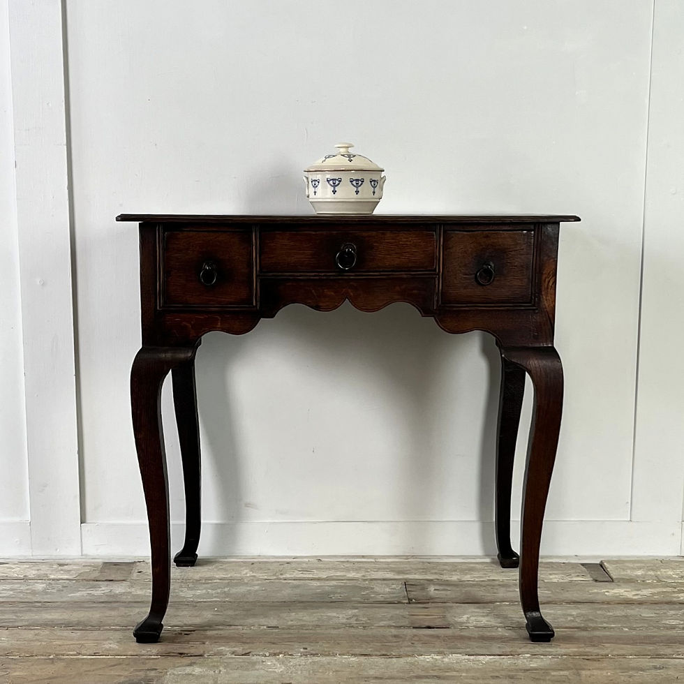 Antique 18th C. Oak Lowboy