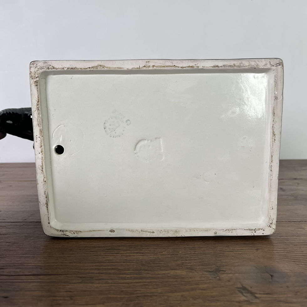 Thumbnail: Vintage Glazed Earthenware Cockerel