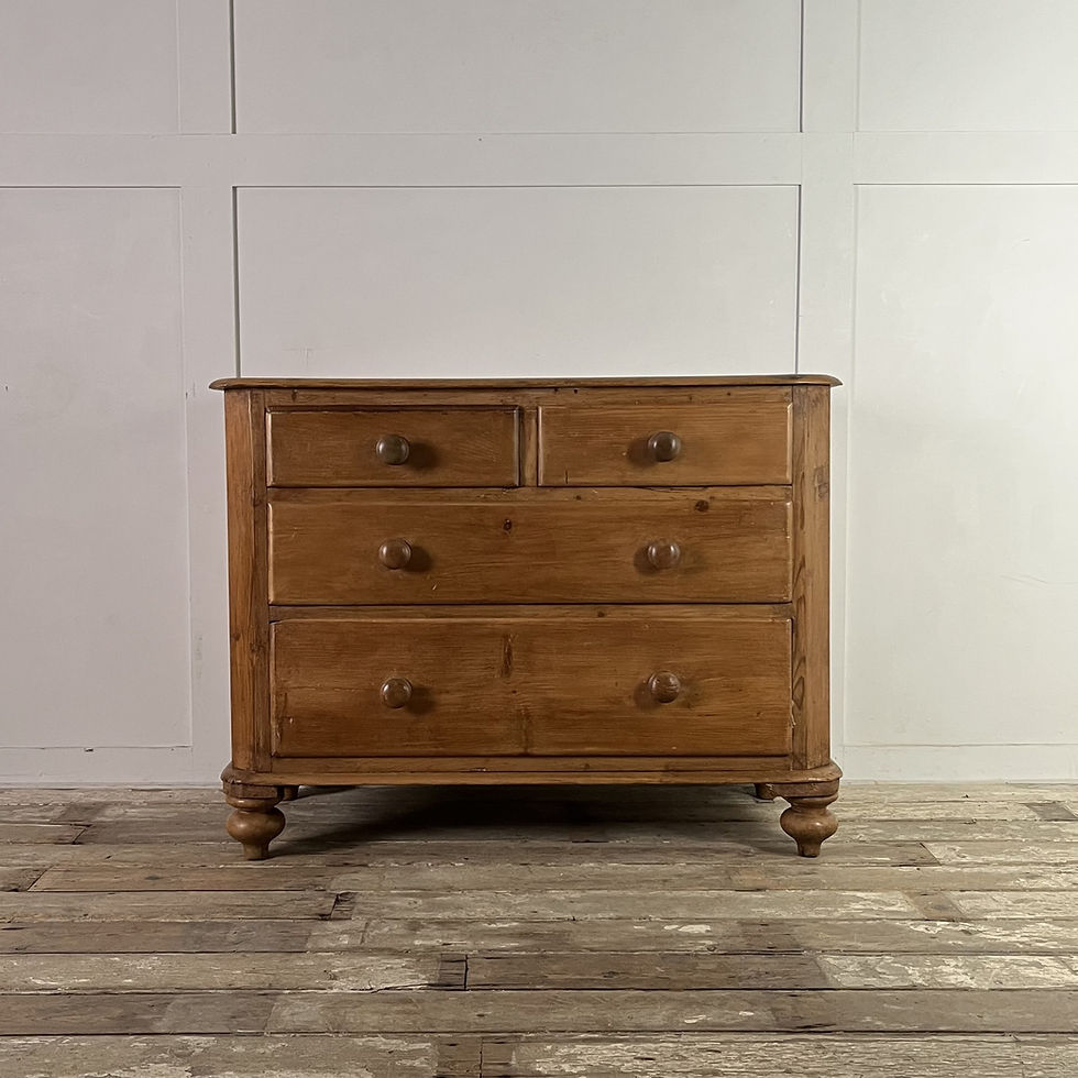 Victorian Pine Chest of Drawers