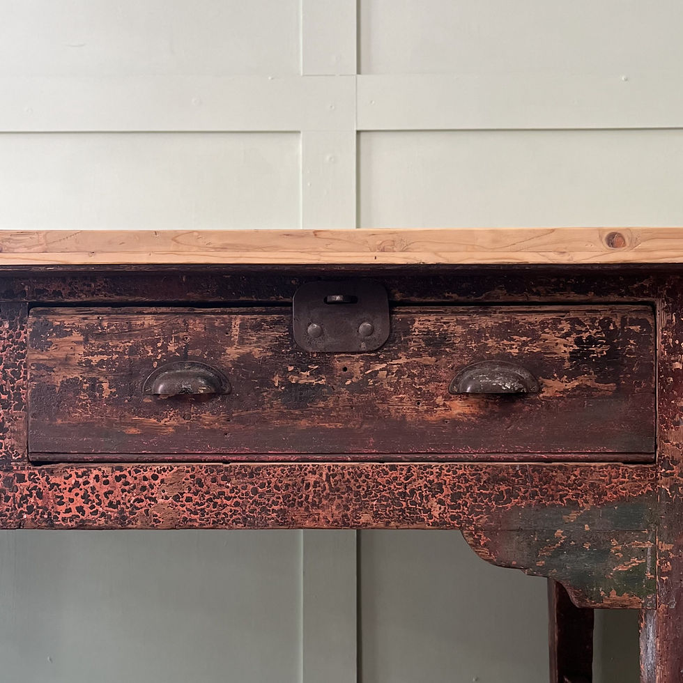 Thumbnail: Early 19th C. Pine Serving Table