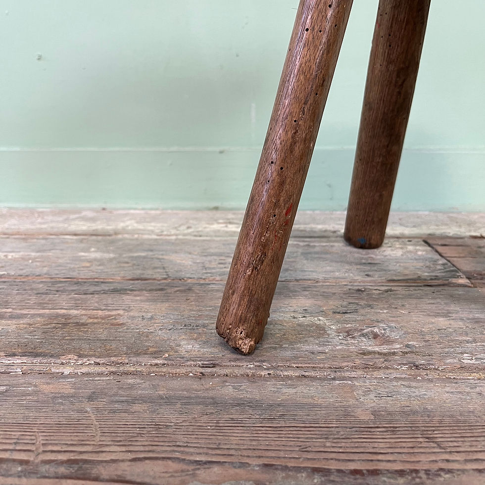 Thumbnail: 19th C. Elm Milking Stool
