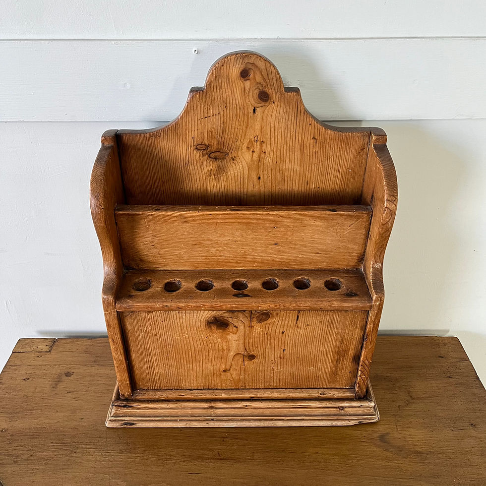 Thumbnail: Victorian Pine Spoon Rack