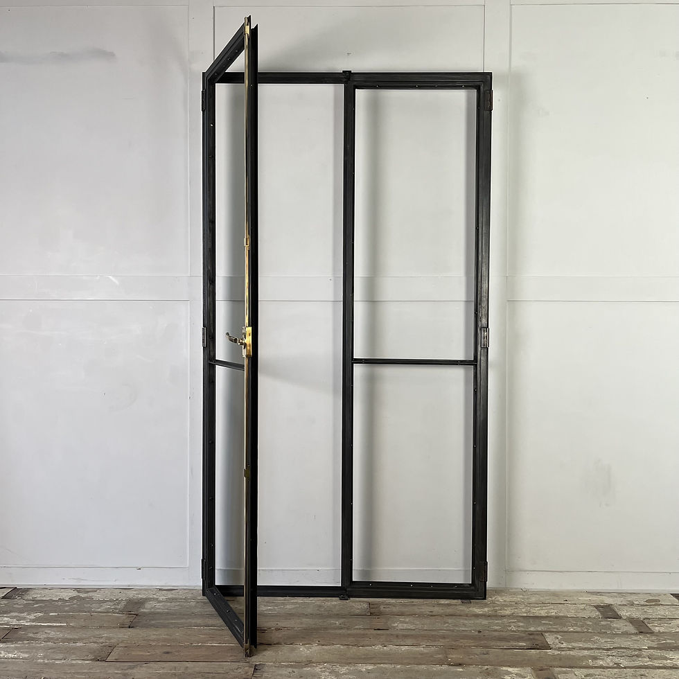 Refurbished Double Steel Door