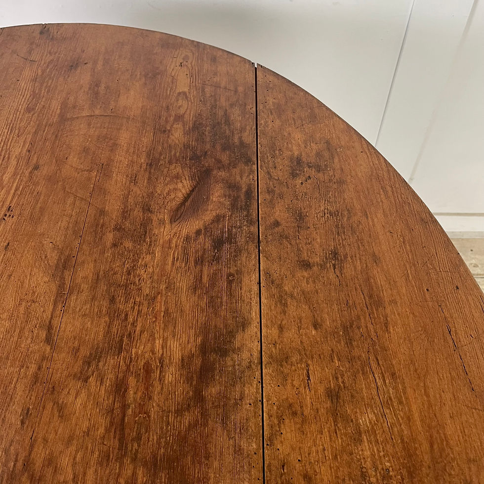 Thumbnail: 19th C. French Pine and Fruitwood Wine Tasting Table