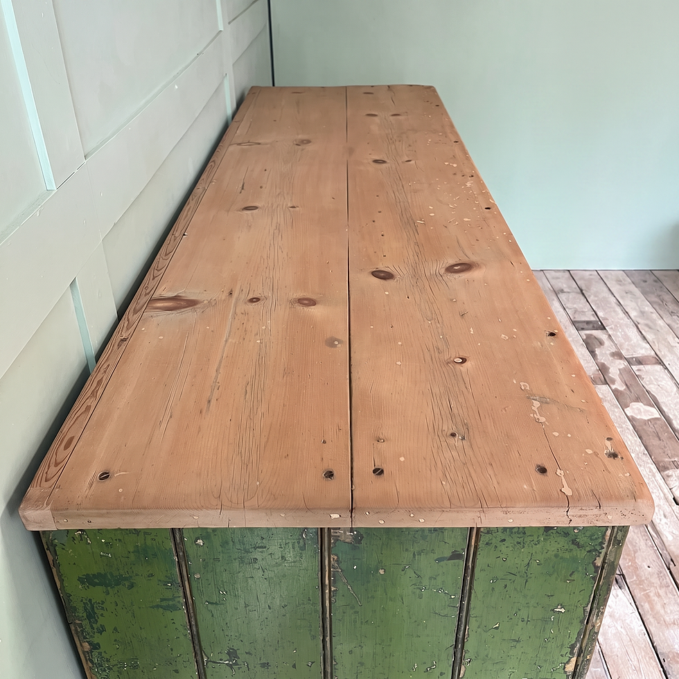 Thumbnail: 19th C. Painted Pine Kitchen Base