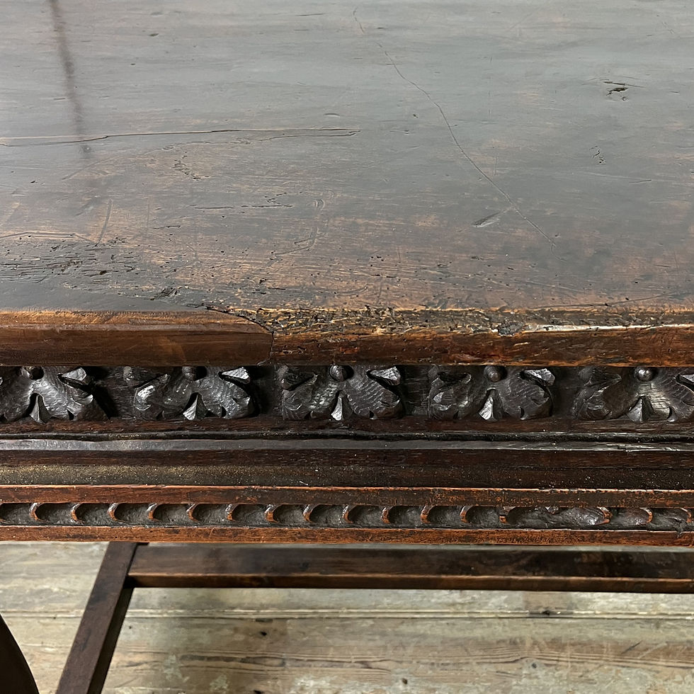 Thumbnail: 19th C. Spanish Walnut Console Table