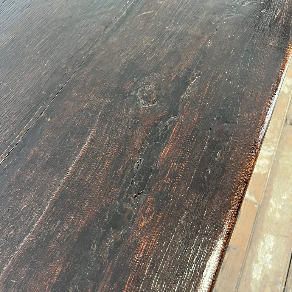 Thumbnail: Jacobean Carved Oak Refectory Table