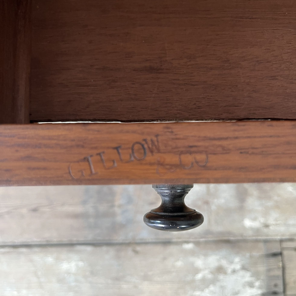 Thumbnail: Victorian Gillows Pollard Oak Davenport