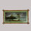 Thumbnail: Early 20th C. Oil on Canvas in Bamboo Frame