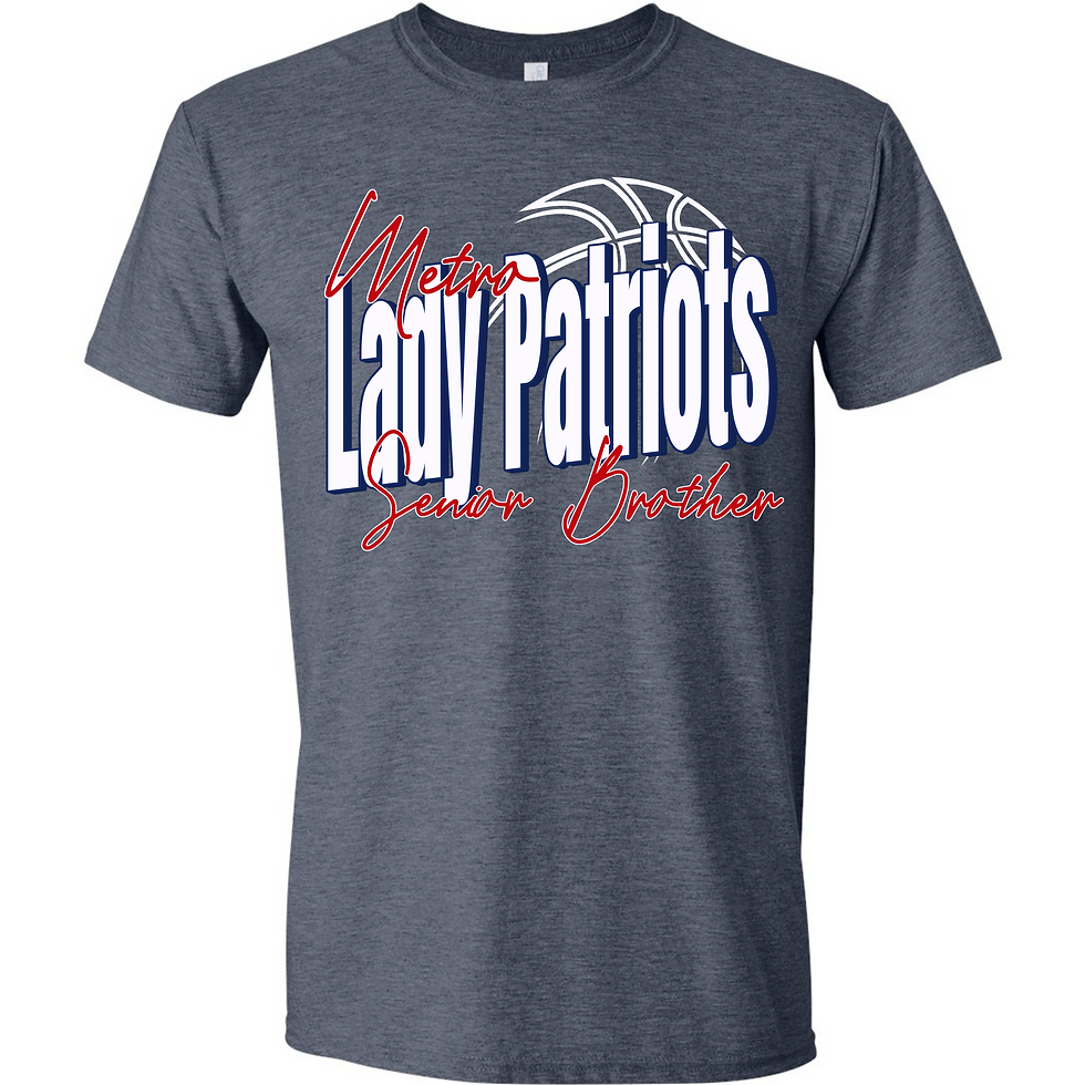 Thumbnail: Metro Lady Patriots Senior Family Script Tee